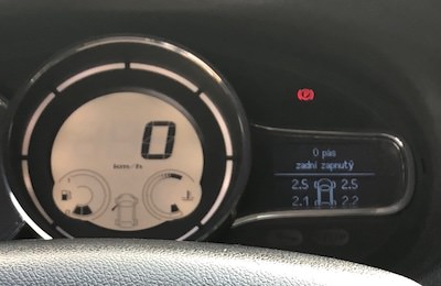 TPMS - meranie tlaku v pneumatikách