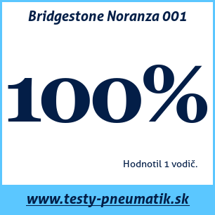 Test zimných pneumatík Bridgestone Noranza 001