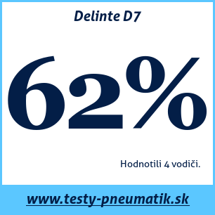 Test celoročných pneumatík Delinte D7