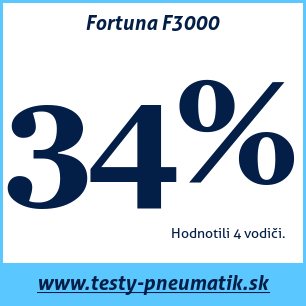 Test letných pneumatík Fortuna F3000