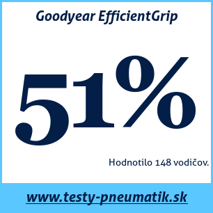 Test letných pneumatík Goodyear EfficientGrip