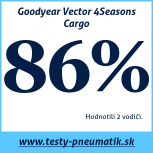 Test celoročných pneumatík Goodyear Vector 4Seasons Cargo