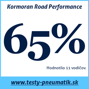 Test letných pneumatík Kormoran Road Performance