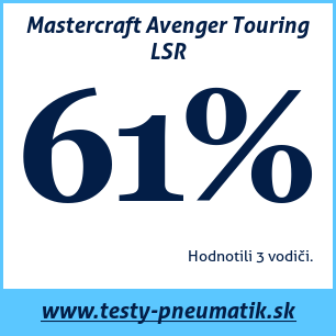 Test celoročných pneumatík Mastercraft Avenger Touring LSR