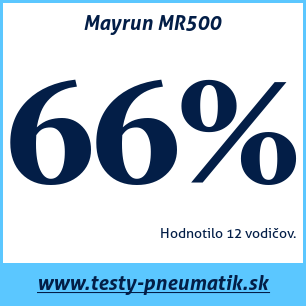 Test letných pneumatík Mayrun MR500