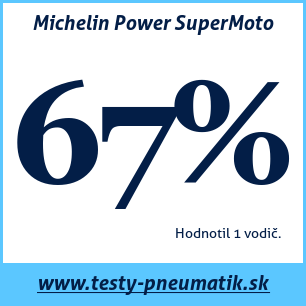 Test celoročných pneumatík Michelin Power SuperMoto