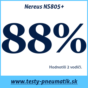 Test zimných pneumatík Nereus NS805+