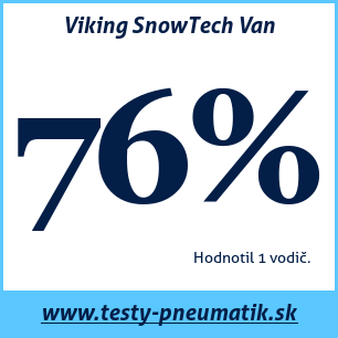 Test zimných pneumatík Viking SnowTech Van